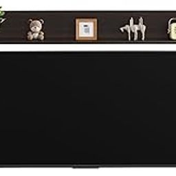 WOODWIDER Aspen Engineering Wood Wall Mount TV Entertainment Unit Set Top Box Stand/TV Cabinet with Shelves for Books & Décor Display Unit, Living Room Upto 65 Inches (Wenge)-picture-20