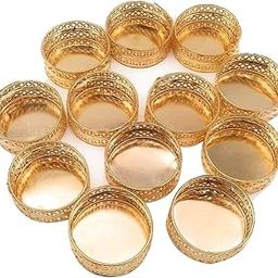 Kaameri Bazaar 24 Pcs Metal Tealight Candle Holder Round Stands and 24 Pc Tealight Candle for Pooja thali, Diwali Rangoli puja Room Decor, Events, Home, Living, Office Table, Diwali Decoration Events-image-18