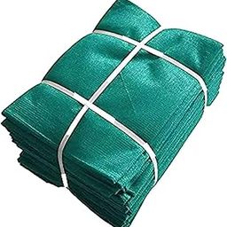 Green Net for Garden Balcony Sunscreen Fabric Bird Control Agriculture Sun Protection Parking Net House UV Stabilized Plant Netting Multipurpose 50%, (10X4) Shade Net Green-26