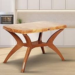 Prima 5050 Center Dining Coffee Table/Tea Table/Teapoy for Home, Office & Outdoor (Sandalwood)-20