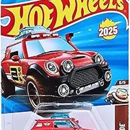 Hot Wheels Imported 2025 K Case, L Case, E Case Diecast Cars 1:64 Scale – Toy Cars for Kids & Collectors (HW Lil Roar MINI Cooper HW Safari Mode)-image-82