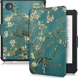Yiernuo Case Compatible with Kobo Clara BW (2024) / Kobo Clara Colour (2024) / Kobo Clara 2E (2022) eReader 6inch,Soft TPU Slim Lightweight Protective Cover,Blossom-image-66