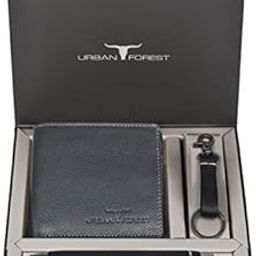 Marty Grey Leather Wallet + Pen + Keyring Combo Gift Set for Men-picture-55