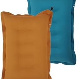 SHIVAM CART Soft Cotton Travelling Air Pillow, Compact and Lightweight Pillow, Neck Support headrest Pillow During Travelling in Bus, Train,Flight- Pack of 2 (Multi Color).-18