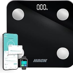 Premium Bluetooth BMI Body weight Scale for Men & Women | 180kg BMI & Body Fat Analyzer | 14 Body Metrics| Large LED display | 24 users | Syncs with iOS & Android | 1YR Warranty (Black)-14