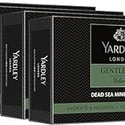 Yardley London Gentleman Urbane Soap, with Dead Sea Minerals, for deep nourishment and younger looking skin (Pack Of 4, 4x100g)-11
