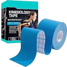 Kinesiology Tape for Physiotherapy, Sports Injury, Pain Relief Muscle Tape, for Shoulder, Wings, Arms, Ankle K Taping Waterproof Athletic Tape for Pain Support 5CM*5M-image-87