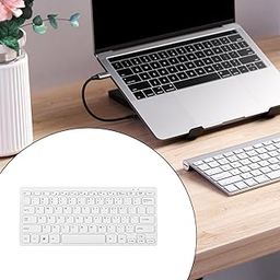 CALANDIS™ Wired Keyboard Small Modern 78 Keys for Industrial Use Desktop Computer Home White | Keyboards & Keypads | Keyboards, Mice & Pointers-image-61