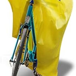 TUFFPAULIN Plastic Cycle Wrap Yellow, Universal Cycle Cover, Bicycle Cover, Extra Strong, Durable, Uv Resistant, 100% Waterproof Virgin, 6 Layers 3D Rib Technology, 68In X 20In X 34In - 1 No.-picture-24
