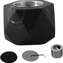 Small Fire Pit Easy to Use Portable Fireplace for Courtyard Smores Black|Home & Garden | Yard, Garden & Outdoor Living | Outdoor Cooking & Eating |1 Set of Tabletop Fire Pit Bowl-image-22