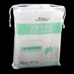 CALANDIS 222pcs Soft Makeup Remover Cotton Pads, Face Cleaning Nail Wipes Organic Sponge Cotton Square Set | Sponges Applicators & Cotton | Makeup Tools & Accessories | Makeup-28