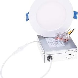 NSL 4 Inch Slim Recessed Lighting with Junction Box, 3000K Daylight, Dimmable Wafer Light Energy Star Certified & ETL Listed-21