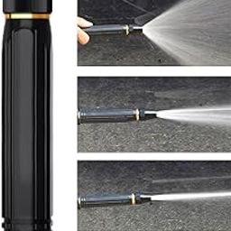 Organic Flora Heavy-Duty Brass Hose Nozzle, Spray Nozzle with Adjustable Twist No-Leak Garden Nozzles for Watering Plants, Gardening, High Pressure Gun for Car Bike Washing-image-93