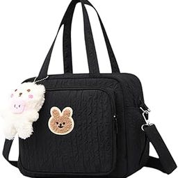 ATORSE Diaper Bag Handbag Reusable Large Capacity Spacious Mummy Makeup Bag Handbag Black|Baby|Strollers & Accessories|Stroller Accessories|Organizers & Nets-image-15