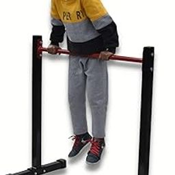 HASHTAG FITNESS equalizer dip bars stand push ups and strength training, dip station for pull ups, home gym equipments-picture-10