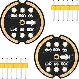 WSDMAVIS 2Pcs High-Performance INMP441 MEMS Microphone Module with I2S Digital Output Interface High Sensitivity 24-Bit Precision for ESP32 Projects-12