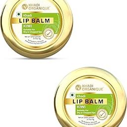 Khadi Organique Kiwi Fruit Lip Balm with Natural Essential Oils For Pink Glossy Soft Lips-5 gm Pack of 2-image-9
