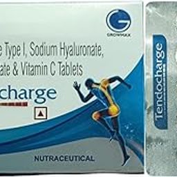 New Tendocharge Joint Support Tablets with Collagen Peptide, Hyaluronate, Chondroitin & Vitamin C, 15 Tablets-image-98