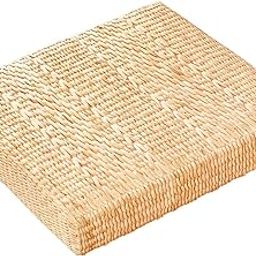 Enakshi (LABEL) Creations Floor Cushion Sitting Mat Handmade Chair Seat Mat for Home Dining Room Decor 40x40cmHome & Garden|Yard Garden & Outdoor Living|Patio & Garden Furniture|Cushions & Pads-image-87