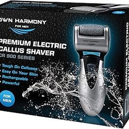 Own Harmony Electric Callus Remover & Rechargeable Pedicure Tools For Men by Own Harmony w/ 3 Rollers Reg. & Extra Coarse (Tested Most Powerful) Best Foot File Professional Spa Electronic Micro Pedi Feet Care-image-66