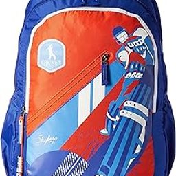Casual Backpack 34L with 3 Spacious Compartments, Front Pocket & Built to Last Shoulder Strap | Blue | Riddle-image-67