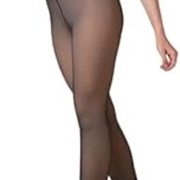 Women's & Girl's Winter wear Warm Thermal Thick Fleece Dual tone Stockings Woolen Fur Stockings Stretchable Leggins (Free-Size) Comfortable Between 26 to 34 Waist-5