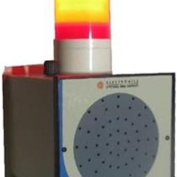 ESD Dome Hooter: High-intensity sound hooter producing 100 dB, equipped with an adjustable volume knob and flasher, ideal for wall-mounted applications.-5
