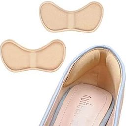 Combo Self-Adhesive Heel Grips Liner Cushion Inserts for Loose Shoes, Shoe Bite Protector Heel Pads Snugs for Shoe Insoles, Heel Pad for Heel Pain Men Women/1*Pair (Heel Liner) (Heel Liner, M)-image-87