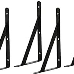 STYLEHEAVEN 3-Pairs Metal L Shaped Wall Shelf Bracket Rack Support 200x120x2mm|Home & Garden|Furniture|Bookcases-image-62