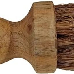 ANTIQUE AYURVEDA Natural Coir Tawa Oil Brush with Coconut Fiber and Mango Wood Handle for Sustainable and Non-Stick Cooking (Brown)-picture-23