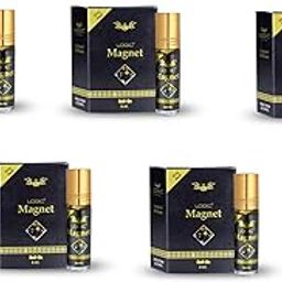 Logic Magnet Pure Perfume Roll-On – Long-Lasting Alcohol-Free Attar for Men & Women, 6ml | Compact, Travel-Friendly Apparel Fragrance (Pack of 5)-image-24