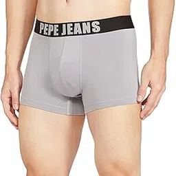 pepe jeans Men's Cotton Modern Trunks That’s Come in Trendy Regular Solid Trunks (Pack of 1)-picture-17