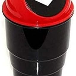 RENARSH Plastic Car Mini Trash Bin Garbage Can Plastic Trash Bin Garbage Container Box (Multi)-30