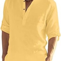 Men's Full Sleeve Short Kurta Shirt with a Trendy Mandarin Collar Crafted from a Premium Cotton Polyester Blend-image-104
