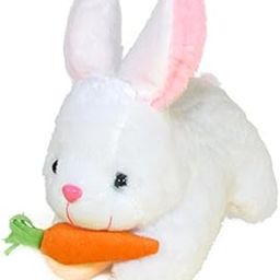 Tickles Rabbit with Carrot Stuffed Soft Plush Animal Toy for Kids Boys & Girls (Size: 25 cm Color: White)-image-73