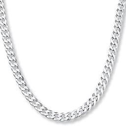 24Inch (H.Q) Premium Stainless Steel Silver Chain For Men Boys Stylish Chains Necklaces Silver (DM-S-02)-image-25