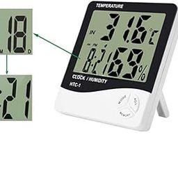 Indoor Digital Humidity Meter Hygrometer Thermometer with Large LCD Display Temperature (HTC-1) weather temperature meter-picture-13