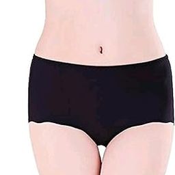 Women's Solid Regular Fit Cotton Stretchable Super-Soft Full Coverage Pack of 1 Panties (D_E_200136)-7