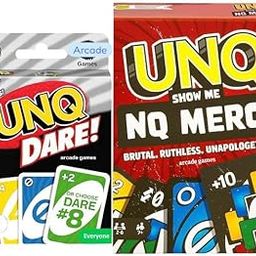 ARCADE GAMES Matte UNQ Classic & Merci | Combo Pack of 2 | Family Fun Card Games for Kids, Adults & Teens | Portable Travel Game | Fast-Paced Strategy, Action & Reversible Play | Perfect for Gifting-image-12