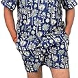 Multi Printed Night Suit Set || Sleepwear Loungewear Shirt & Shorts Combo ||-image-26