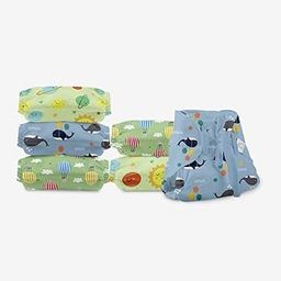 SuperBottoms DryFeel Baby Langot 0-6 months l Organic Cotton Modern Baby Nappy l Mess-free Langot with Gentle Elastics l Super DryFeel Top Layer l Diaper-free Time Essential | 6 Pack-20