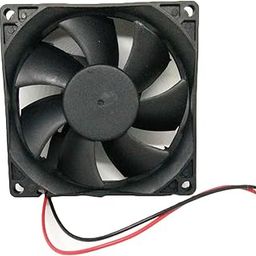 Robocraze JiGO DC Axial Case Cooling Fan. SIZE : 8x8x2.5cm, 80x80x25mm, SUPPLY VOLTAGE : 12VDC, Color : Black | Cooling Fan-picture-15