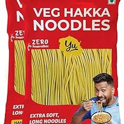 Yu Foodlabs - Veg Hakka Preservative Free Noodles - Extra Long & Extra Soft - Not Fried & No Palm Oil - Zero Preservatives & 100% Natural - Just Boil - Ready In 5 Mins - Serves 6-300gram - (Pack Of 2)-image-9