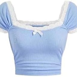 Half Sleeves Solid Designer Lace Lycra Top for Women's-image-48