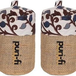 Puri-Fi Breath Pure! Charcoal Air Purifier (Tropical Bloom) – Non-Electric, Reusable Odor & Moisture Absorber with Coconut Shell Charcoal for Home, Car, Closet & Office. 250g, Pack of 2-picture-22