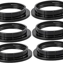 ARTISOUL® 6X E26/E27 Light Socket Shade Rings Accessories Retainer Ring For Table Lamp Black Bakelite | Lamps, Lighting & Ceiling Fans | Lighting Parts & Accessories-image-11