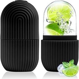 Ice Face Roller Massager,Ice Cube Roller For Face, Eyes And Neck Naturally Conditioning And Skin Care,De-Puff Eye Bags,Reduce Migraine Pain,Reusable Massage Silicone Ice Mold (FREE SIZE, 2, count)-image-62
