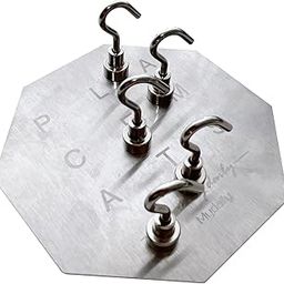 ATORSE® Acrylic Nail Display Stand Reusable Fingernail Holders Magnetic For Salon-16
