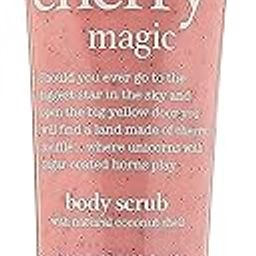 Treaclemoon Wild Cherry Magic Body Scrub with Natural Coconut Shell Scrubby Bits - Removes Dirt & Dead Skin from Neck, Knees, Elbows & Arms for smooth skin | Paraben Free Body Wash| 100% Vegan Friendly | Dermatologist Tested for All Skin Type - 225 Ml.-image-49