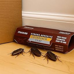 10pcs Cockroach Traps for Kitchen, Room, Office, Strong Adhesive, Pesticide Free, Safe and Easy Cockroach Trap-picture-5